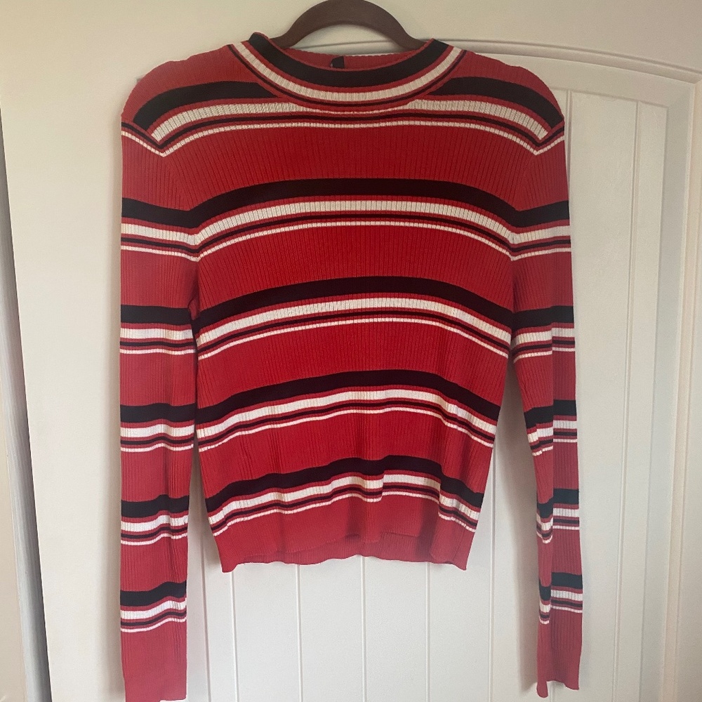 Ribbed Striped Long Sleeve
